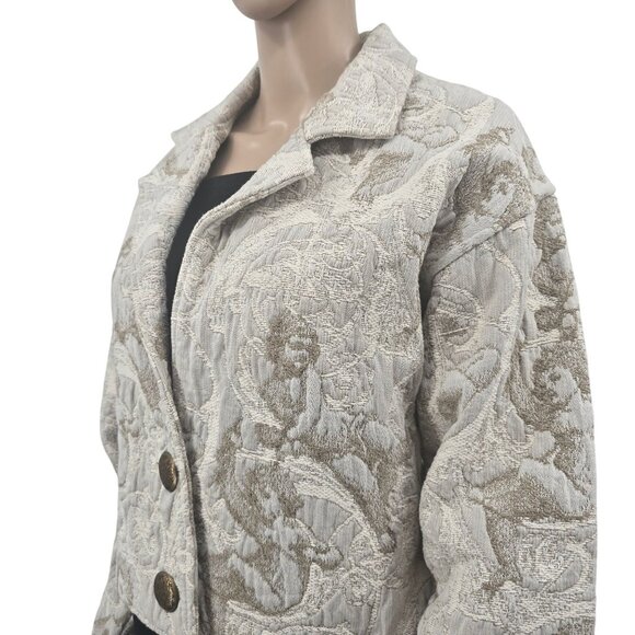 Vintage Painted Pony Embroidered Cropped Jacket, Women's Medium - Picture 1 of 8